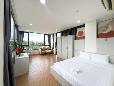 Apartamento Deluxe de un dormitorio con vista a la ciudad — HomeAway Dang Thi Nhu